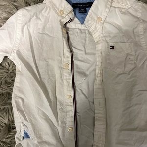 Tommy Hilfiger collared white Button up